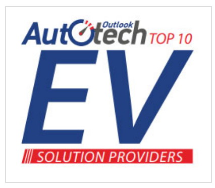 Badge - Top 10 Solution Povider for the Electro Mobility Industry